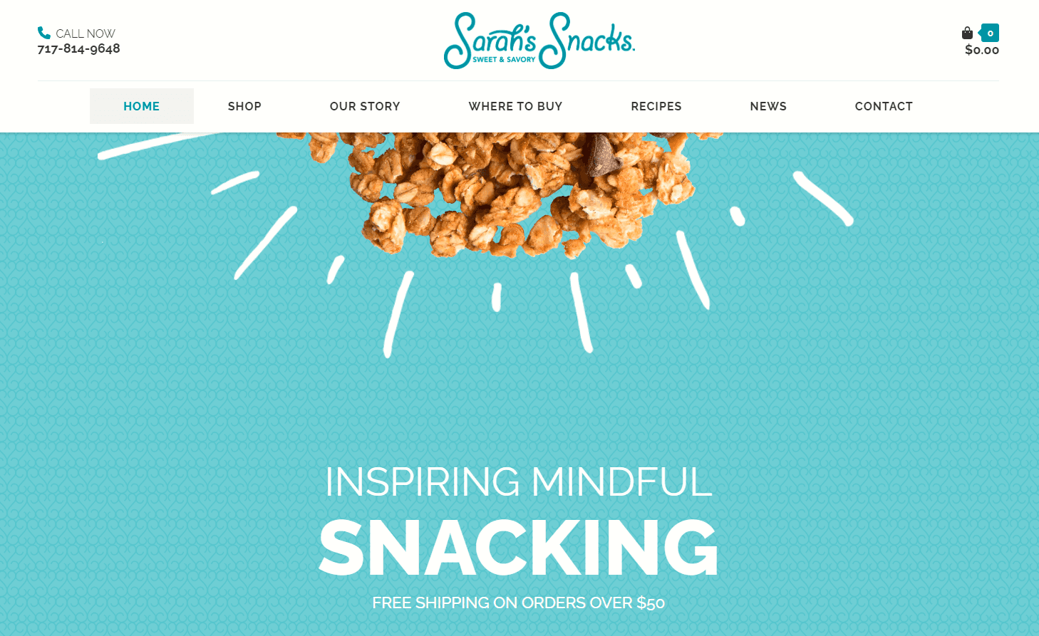 Sarah's Snacks (Clone site)